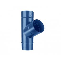 Svodová odbočka 72°  - Pozink lakovaný  - Modrá tmavá  -  Obrázek 1