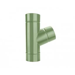 Svodová odbočka 72°  - Pozink lakovaný  - Trávově zelená  -  Obrázek 2