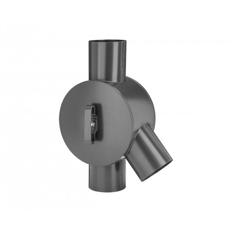 Svodový rozdělovač vody - Pozink lakovaný - Antracit - Obrázek