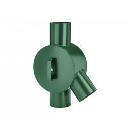Svodový rozdělovač vody  - Pozink lakovaný  - Mechově zelená  -  Obrázek 1