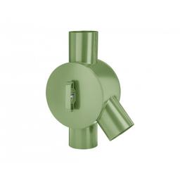 Svodový rozdělovač vody  - Pozink lakovaný  - Trávově zelená  -  Obrázek 1
