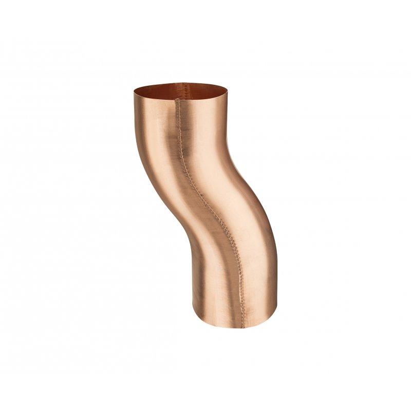 Koleno soklové - Měď - Natur - Obrázek