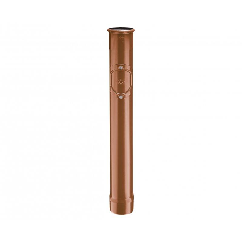 Svod ochranný s revizním otvorem  - Pozink lakovaný  - Měděno hnědá  -  Obrázek