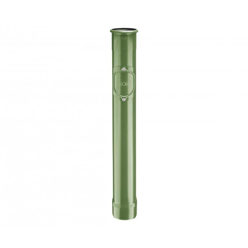 Svod ochranný s revizním otvorem  - Pozink lakovaný  - Trávově zelená  -  Obrázek