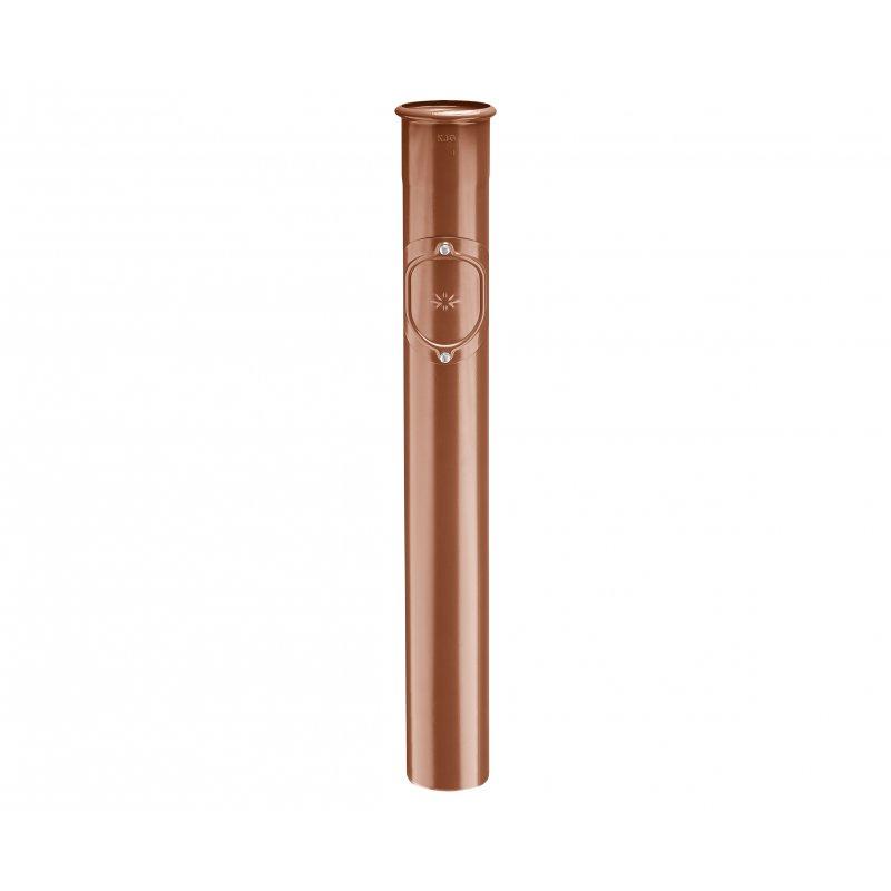 Svod ochranný s revizním otvorem  - Pozink lakovaný  - Měděno hnědá  -  Obrázek