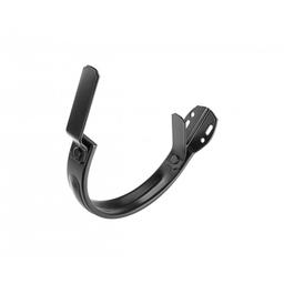 Hák žlabový čelní  - Hliník lakovaný  - Intenzivní černá  -  Obrázek 1