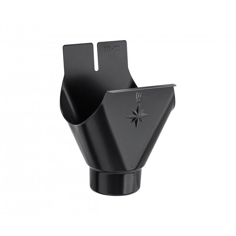 Kotlík žlabový - Hliník lakovaný - Intenzivní černá - Obrázek