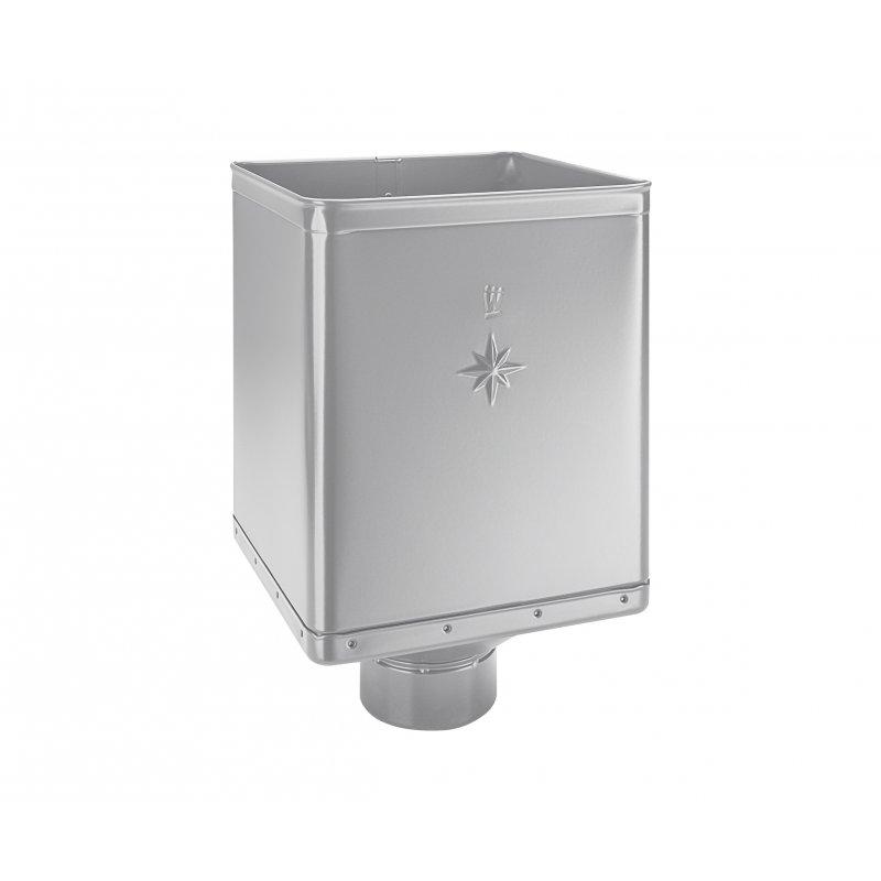 Sběrný kotlík DESIGN  - Hliník lakovaný  - Bílo hliníková  -  Obrázek