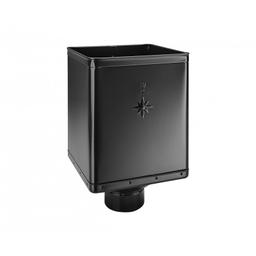 Sběrný kotlík DESIGN - Hliník lakovaný - Intenzivní černá - Obrázek 1