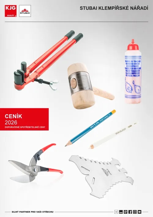 STUBAI klempířské nářadí