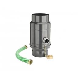 Sběrač dešťové vody s hadicí - Hliník lakovaný - Antracit - Obrázek 1