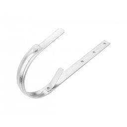 Střešní žlabový hák s prolisem starý typ - Pozink - Natur - Obrázek 1