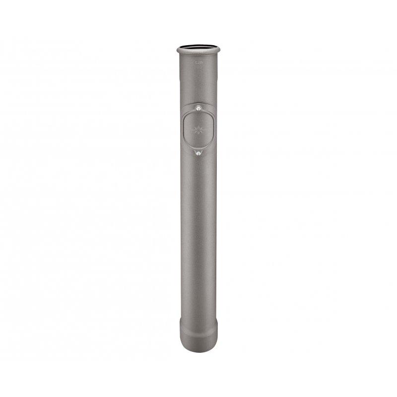 Svod ochranný s revizním otvorem - Pozink – Natur - Hliník lakovaný W.15 – Bílo hliníková tmavá W.15 - Obrázek