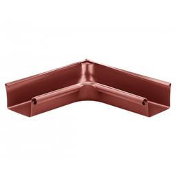 Roh vnitřní hranatý - Hliník lakovaný - Ocelově červená - Obrázek 1