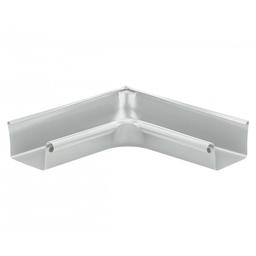 Roh vnitřní hranatý - Hliník lakovaný - Zinkově šedá - Obrázek 1