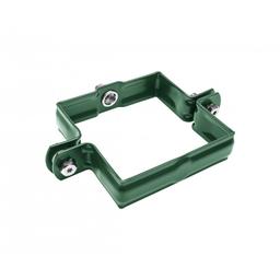 Svodová objímka hranatá M10 - Hliník lakovaný - Mechově zelená - Obrázek 1