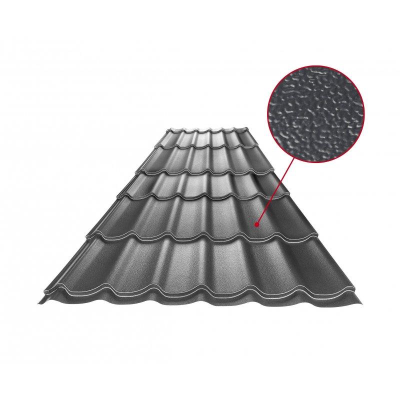 Střešní krytina UNI 1 - Pozink lakovaný
STUCCO - Antracit STUCCO - Obrázek