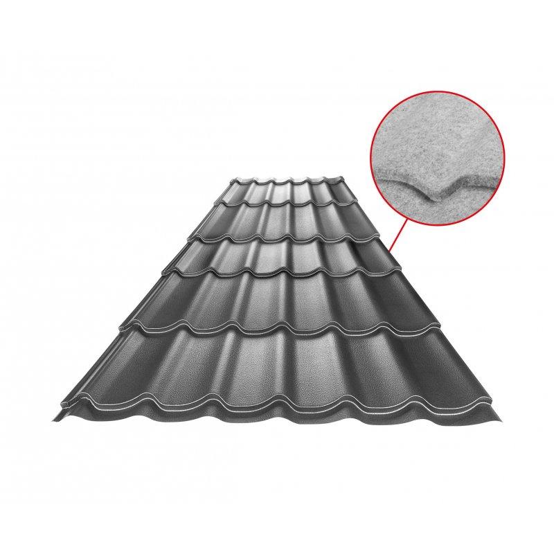 Střešní krytina UNI 1 SQ (sound – aqua) - Pozink lakovaný
STUCCO - Antracit STUCCO - Obrázek