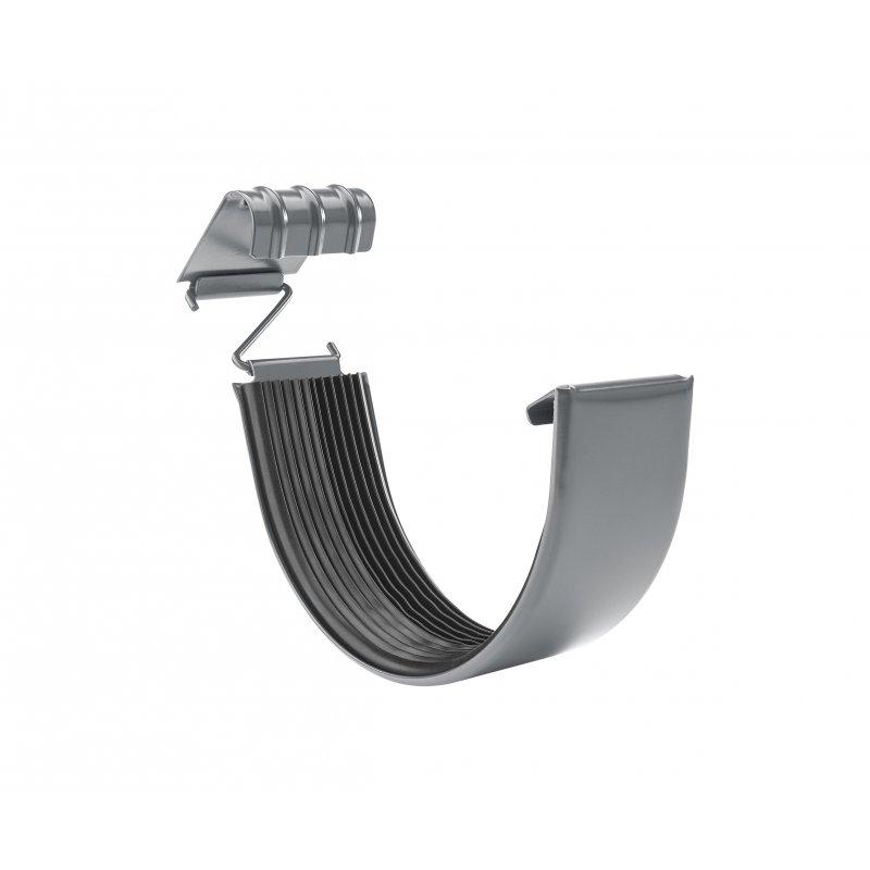 Spojka žlabu - Pozink lakovaný - Prachově šedá - Obrázek