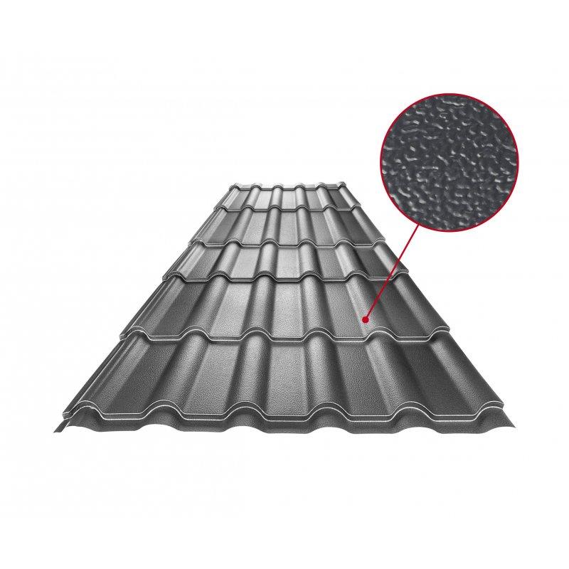 Střešní krytina UNI 2 - Pozink lakovaný
STUCCO - Antracit STUCCO - Obrázek