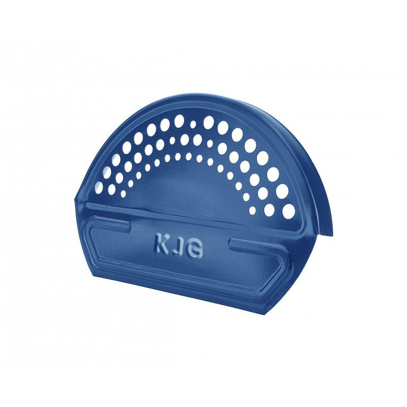 Ukončení hřebenáče čelní - Pozink lakovaný - Modrá tmavá - Obrázek