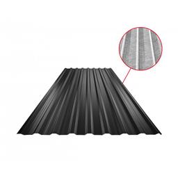 Trapéz střešní s prolisem TR 18A+ SQ (sound – aqua) - Pozink lakovaný
MATT - Intenzivní černá MATT - Obrázek 1