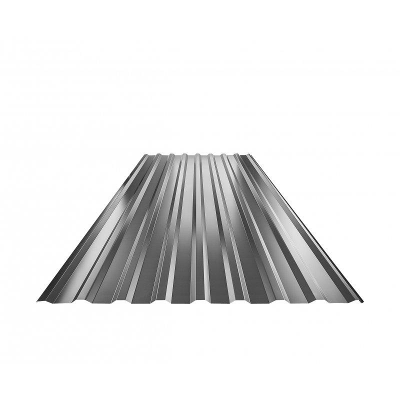 Trapéz střešní TR 18A - Hliník lakovaný - Antracit - Obrázek