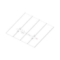 PVC krytka trubky zachytávače sněhu - PVC - Prachově šedá - Obrázek 3