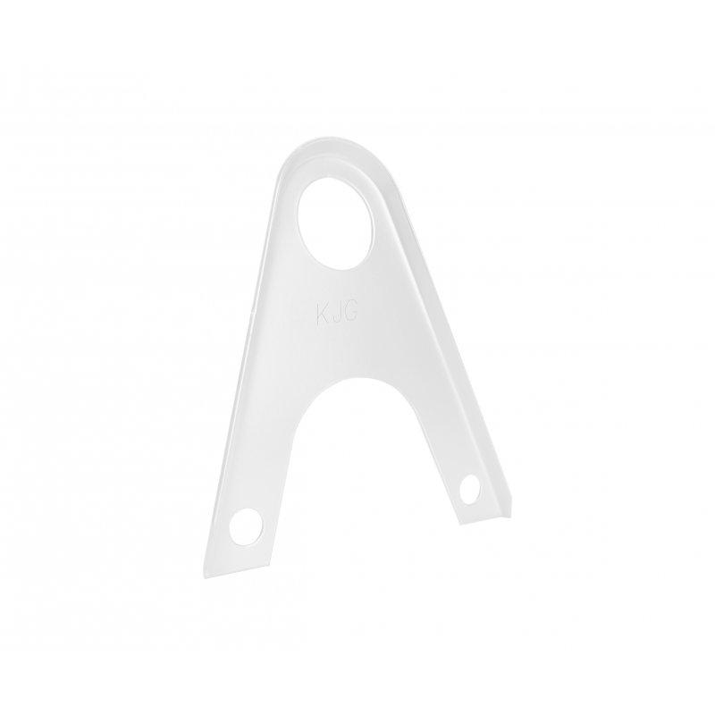 Nástavec zachytávače sněhu pro falzovanou krytinu - Hliník – Natur - Pozink lakovaný – Šedo bílá - Obrázek