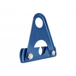 Nástavec zachytávače sněhu pro falzovanou krytinu - Hliník – Natur - Pozink lakovaný – Modrá tmavá - Obrázek 2