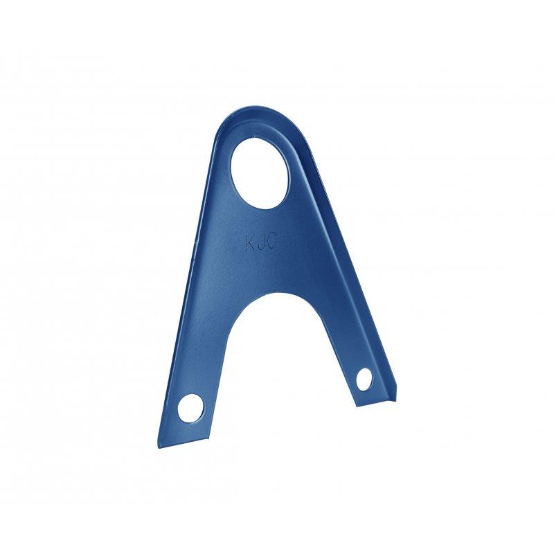 Nástavec zachytávače sněhu pro falzovanou krytinu - Hliník – Natur - Pozink lakovaný – Modrá tmavá - Obrázek