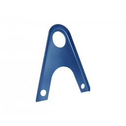 Nástavec zachytávače sněhu pro falzovanou krytinu - Hliník – Natur - Pozink lakovaný – Modrá tmavá - Obrázek 1