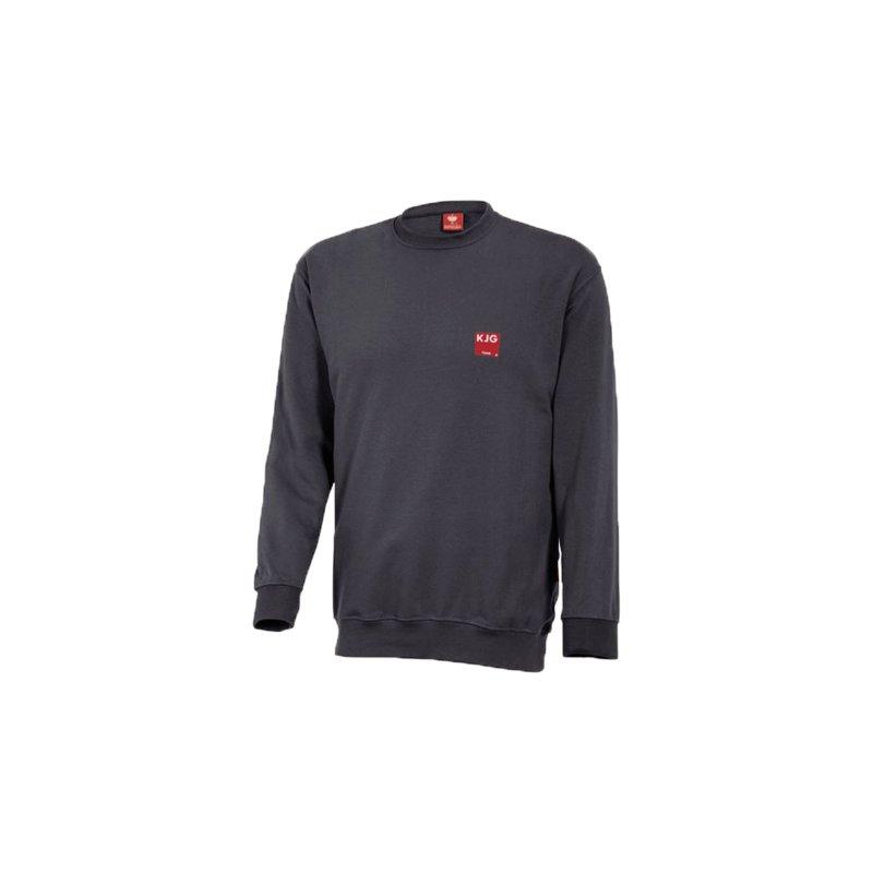 Pracovní mikina bavlněná antracitová - 60 % bavlna/40 % polyester (cca 300 g/m²) - Antracit - Obrázek