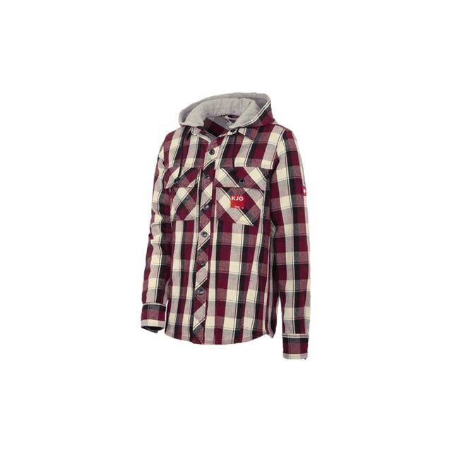 Obrázek - Košile s kapucí rubínovánull