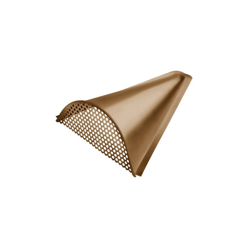 Žabí papula odvětrání hřebene - Pozink lakovaný - Metalická měděná - Obrázek