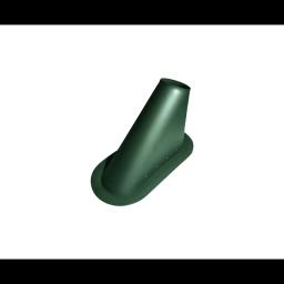 Podstavec větracího komína - Hliník – Natur - Pozink lakovaný – Mechově zelená - Obrázek 1