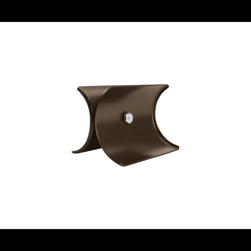 Rozrážeč ledu zachytávače sněhu pro falzovanou krytinu - Hliník – Natur - Pozink lakovaný – Tmavě hnědá ČOKO - Obrázek