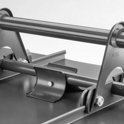 Rozrážeč ledu zachytávače sněhu pro falzovanou krytinu - Hliník – Natur - Pozink lakovaný – Tmavě hnědá ČOKO - Obrázek 4