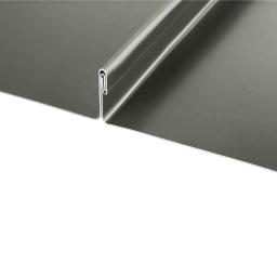 FALZ profil dvojitá stojatá drážka - Titan-zinek
Patina - Břidlicově šedá - Obrázek 2