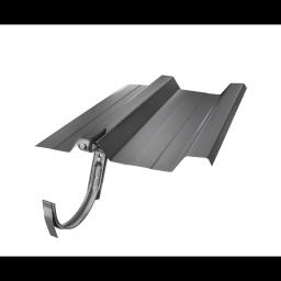 Střešní hák na trapézovou vlnu - Pozink lakovaný - Antracit - Obrázek 2