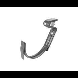 Střešní hák na trapézovou vlnu - Pozink lakovaný - Antracit - Obrázek 1