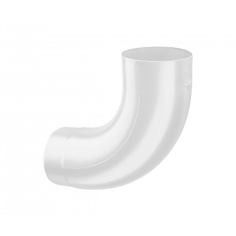 Svodové koleno 85° - Hliník lakovaný - Bílá - Obrázek